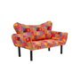 Atelier Del Sofa Chatto - Patchwork Sofá-Cama de 2 Plazas